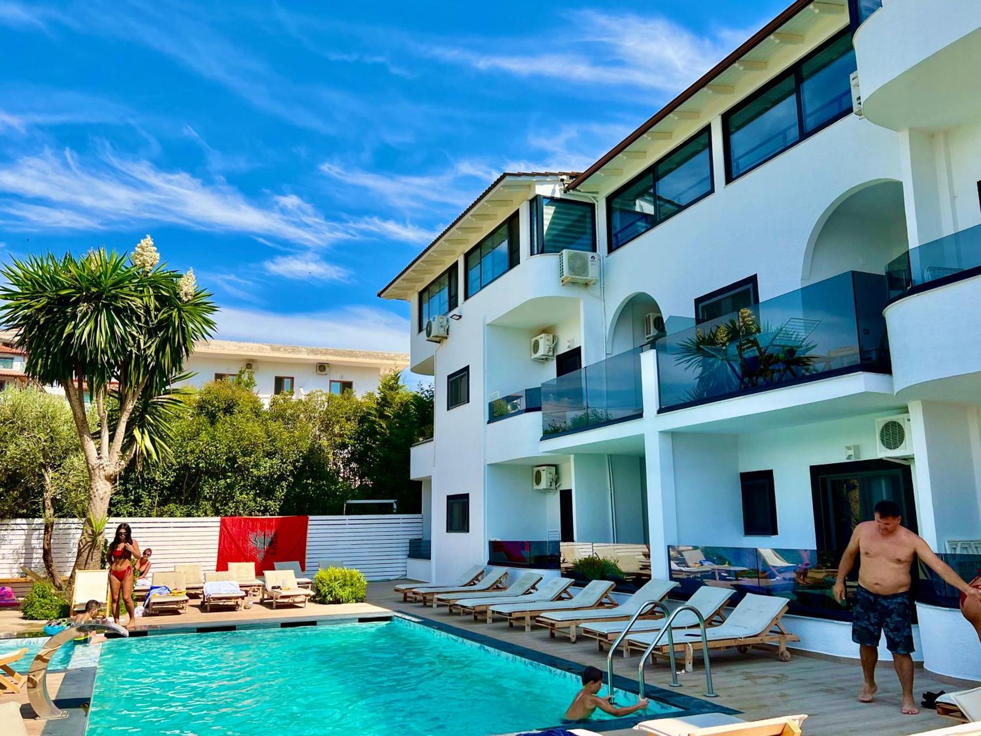 Hotel Vila Park Bujari Ksamil קסאמיל מראה חיצוני תמונה